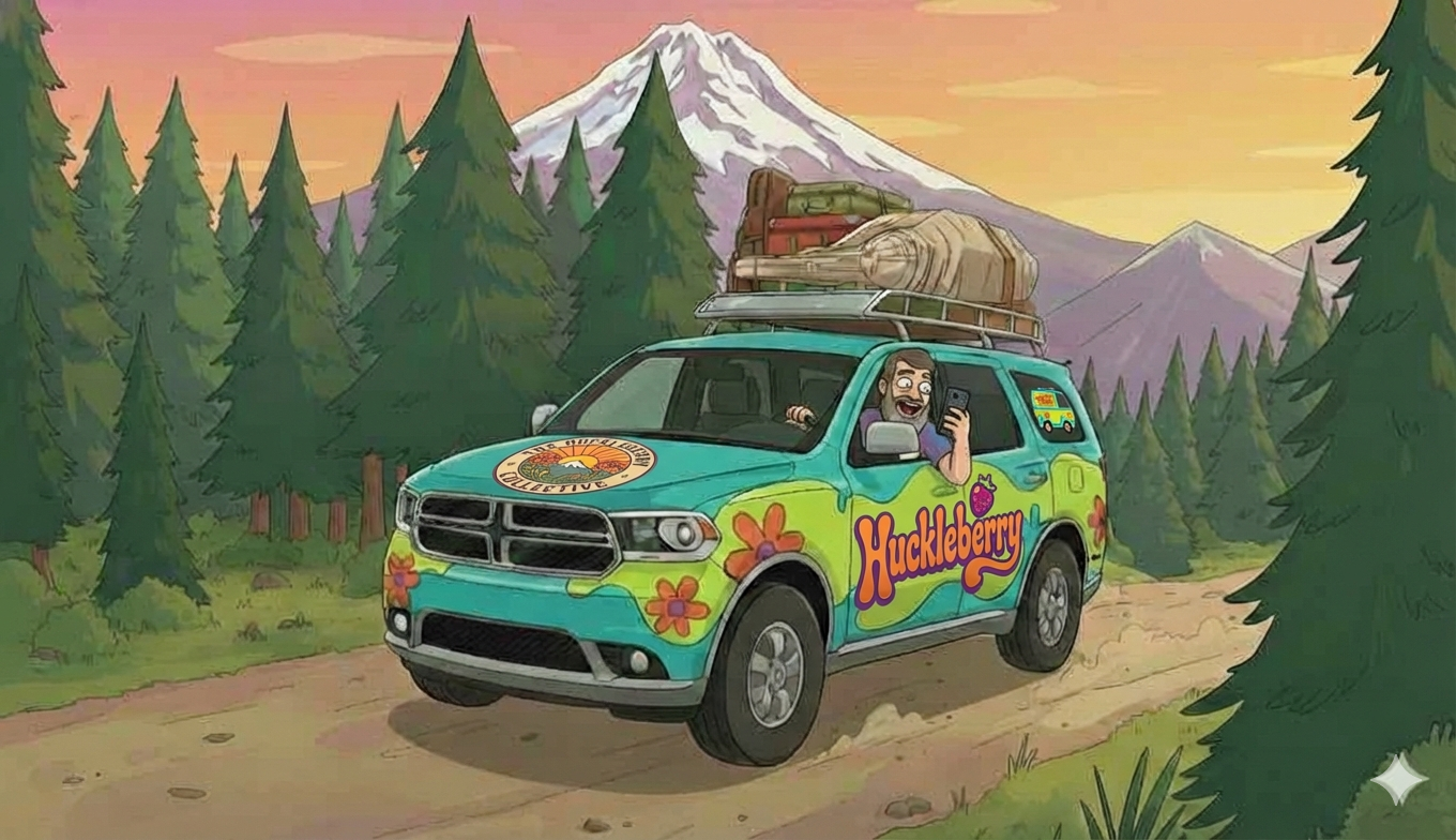 HuckFinds on the road through the Pacific Northwest