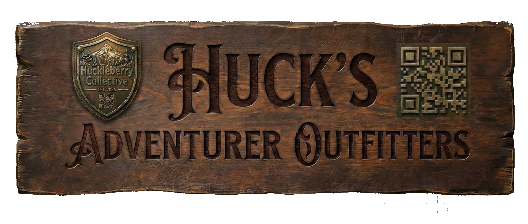 Huckleberry Collective Metal Shield